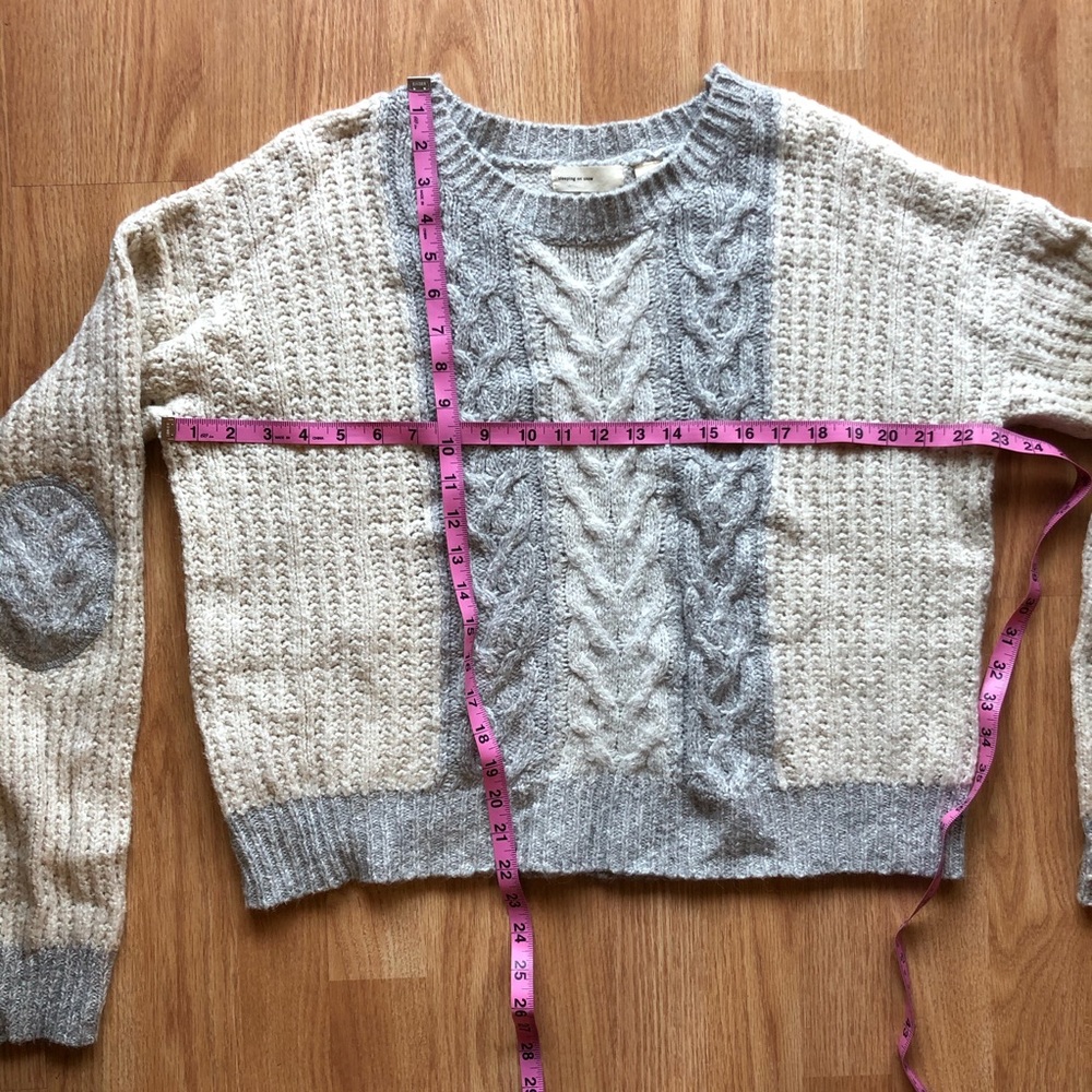 ANTHROPOLOGIE sleeping on snow cable knit sweater - Picture 8 of 8